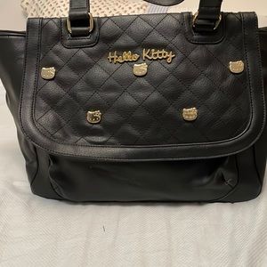 Hello kitty black purse